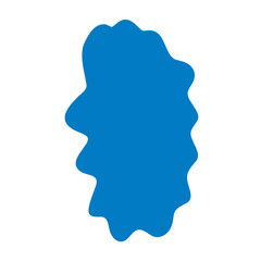 Hand drawn organic shapes for social media stories. Quote minimalist frames blank template spot, text box. Color empty speech bubble. Vector illustration Isolated on white background.