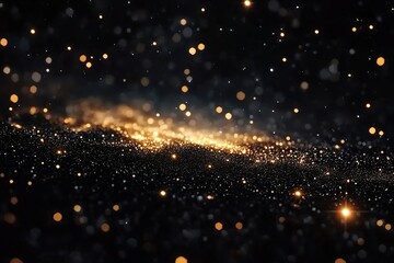 Naklejka premium Vast Starfield Against the Depths of Black Space