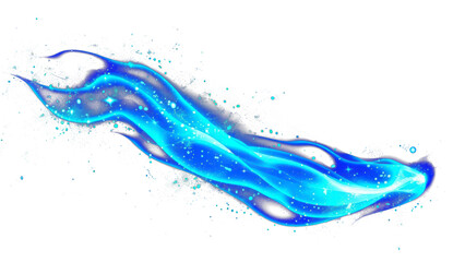 PNG Glowing blue wind effect astronomy outdoors universe.