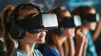 Immersive Virtual Reality Experience with Headsets