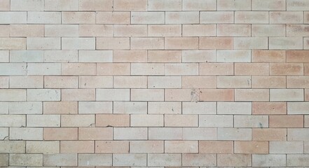 Obraz premium Beige brown brick.Open vintage brick frame background. Texture and background of beige brick wall. Light brown brick wall texture.
