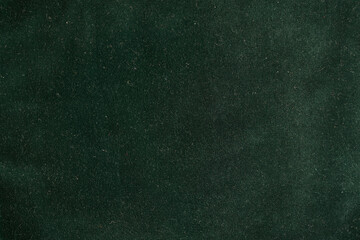Detailed texture of green fabric