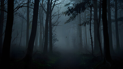 Obraz premium Halloween concept illustration backgraund, vector, vampire, helloween, happy, bat, invitation, moon, horror, halloween, night, pumpkin, skittish, dark, holiday, symbol, wood, background, scarey, evil,