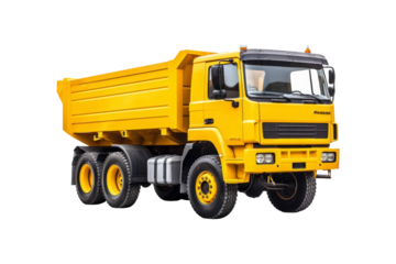 A cargo van for transportation services is isolated on a white background, suitable for mockups, advertising, logistics, and delivery concepts