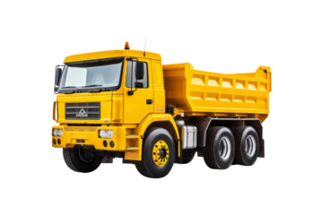 A cargo van for transportation services is isolated on a white background, suitable for mockups, advertising, logistics, and delivery concepts