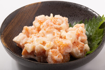 ししゃも卵　明太マヨネーズ和え