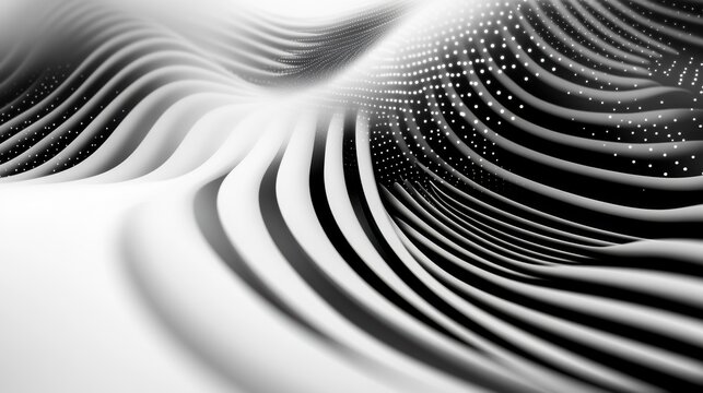 Minimalist 2D animation with moving lines and dots, balanced for seamless looping and suitable as a clean, modern background