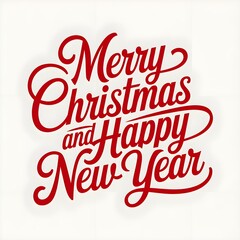 merry christmas lettering