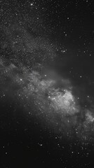Obraz premium Black background, sky full of stars, milky way