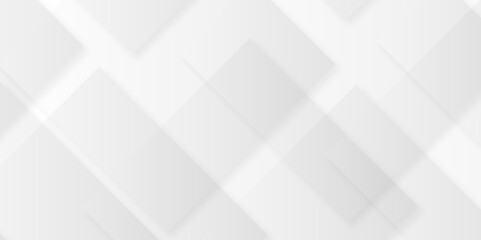 abstract modern geometric and creative concept with white boxes in white background. soft gray paper stripes as tiles formless volumetric pattern paper texture design. 3d rendering.