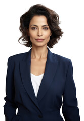 PNG Navy blue formal suit mockup portrait fashion photo.