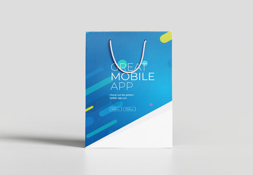 Creative Minimal Clean Shopping Bag Template