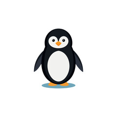 penguin art and illustration vector design