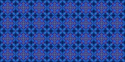 seamless carpet pattern. Kaleidoscope art texture