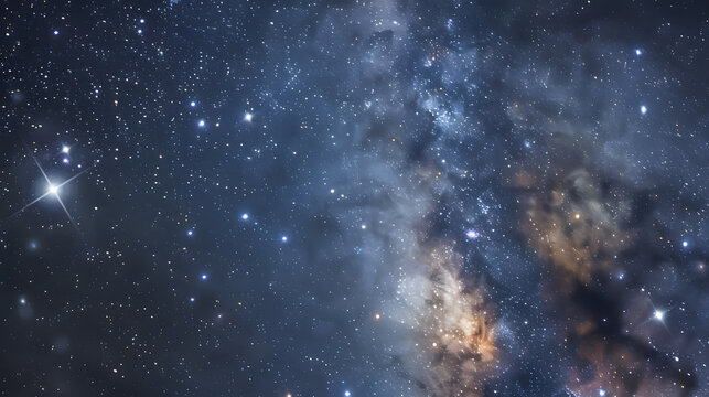 The constellation of Bootes with its bright star Arcturus.