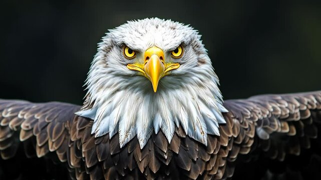 A majestic eagle in flight shows a powerful presence in its natural habitat