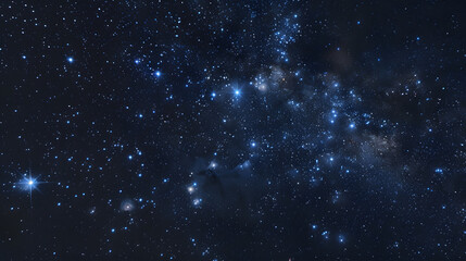 Obraz premium The constellation of Carina in the southern starry sky.