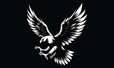 New Flying Eagle Vector