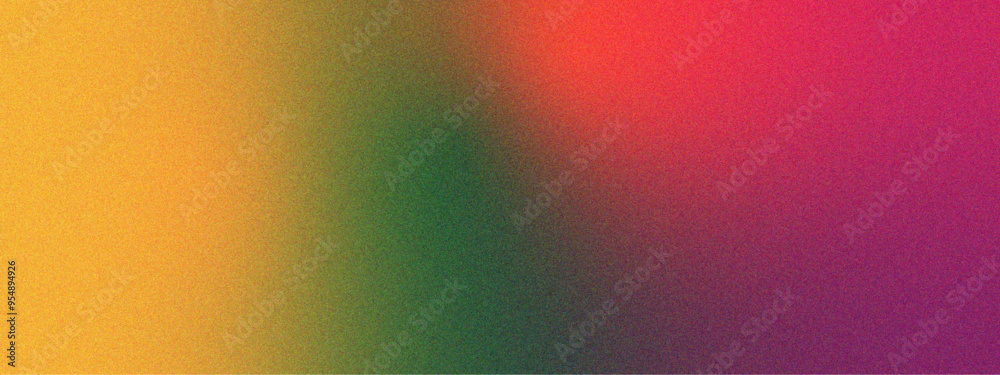 Poster gold red peach orange yellow abstract background with color gradient, ombre. rough grainy noise glow