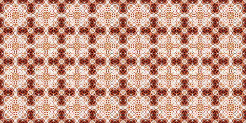 seamless carpet pattern. Kaleidoscope art texture