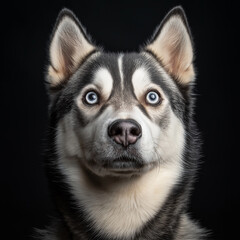 Obraz premium Siberian husky dog