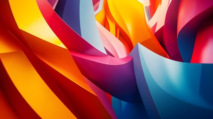 Bold Tertiary Color Typographic Modern Poster Design for Advertising and Branding