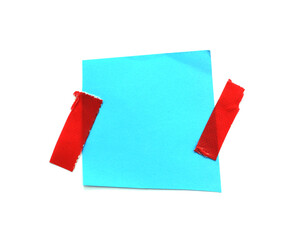 torn paper with masking tape