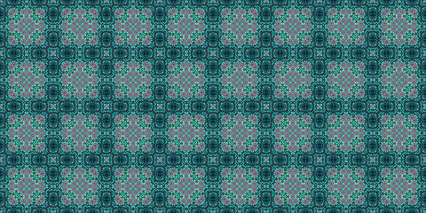 seamless carpet pattern. Kaleidoscope art texture