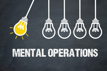 Mental Operations	

