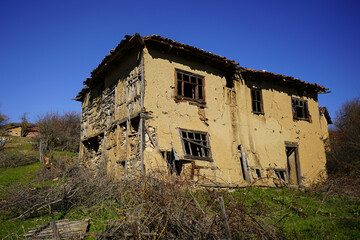 Traditional Building in Pazaryeri Town, Bilecik, Turkiye