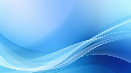 Obraz premium Abstract Blue Wave Background