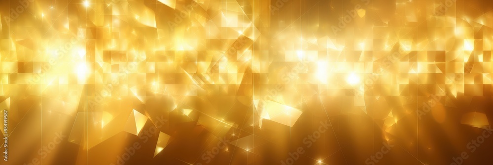 Canvas Prints Abstract Golden Light Background