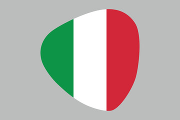 Italy flag sign, National Italy flag, Italian flag, Vector Illustration
