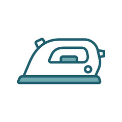 iron icon vector design template simple and clean