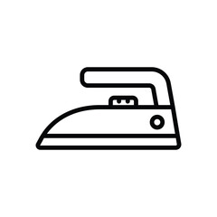 iron icon vector design template simple and clean