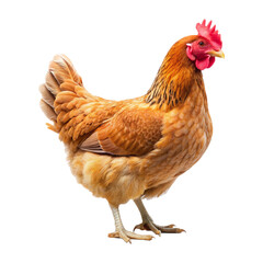 Fototapeta premium chicken isolated on white background