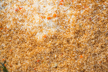 Image filled with fried rice