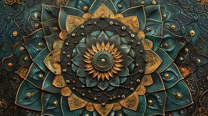 Mandala pattern wallpaper