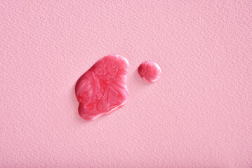 Abstract pattern fusion mixed color lovely pink