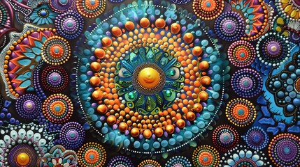 Mandala pattern wallpaper