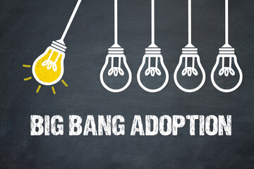 Fototapeta premium Big Bang Adoption 