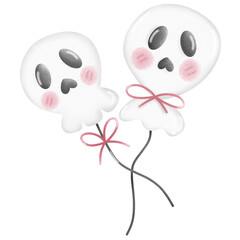 Cute ghost balloon