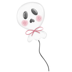 Cute ghost balloon