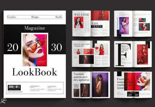 Lookbook Magazine Template