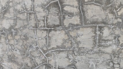 Grunge cracked wall concrete background can use for rendering