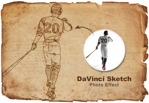 DaVinci Sketch Photo Effect