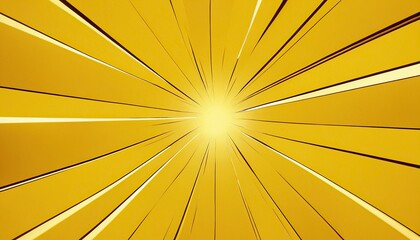 Obraz premium yellow comic background with sun burst and dot halftone. Cartoon funny retro pattern strip mock up. Vector halftone illustration. 45