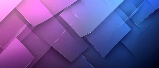 purple and blue gradient geometric shape background