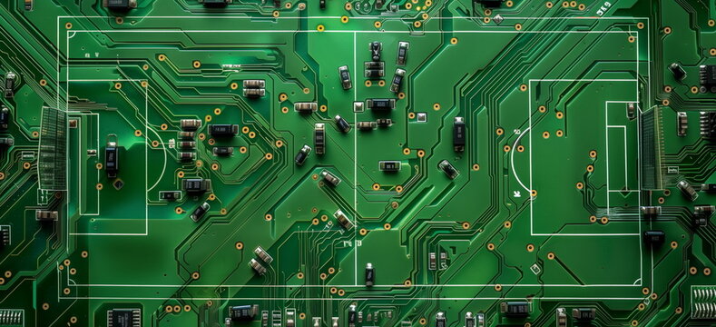 Electronics circuit design, parts placement. teamwork.