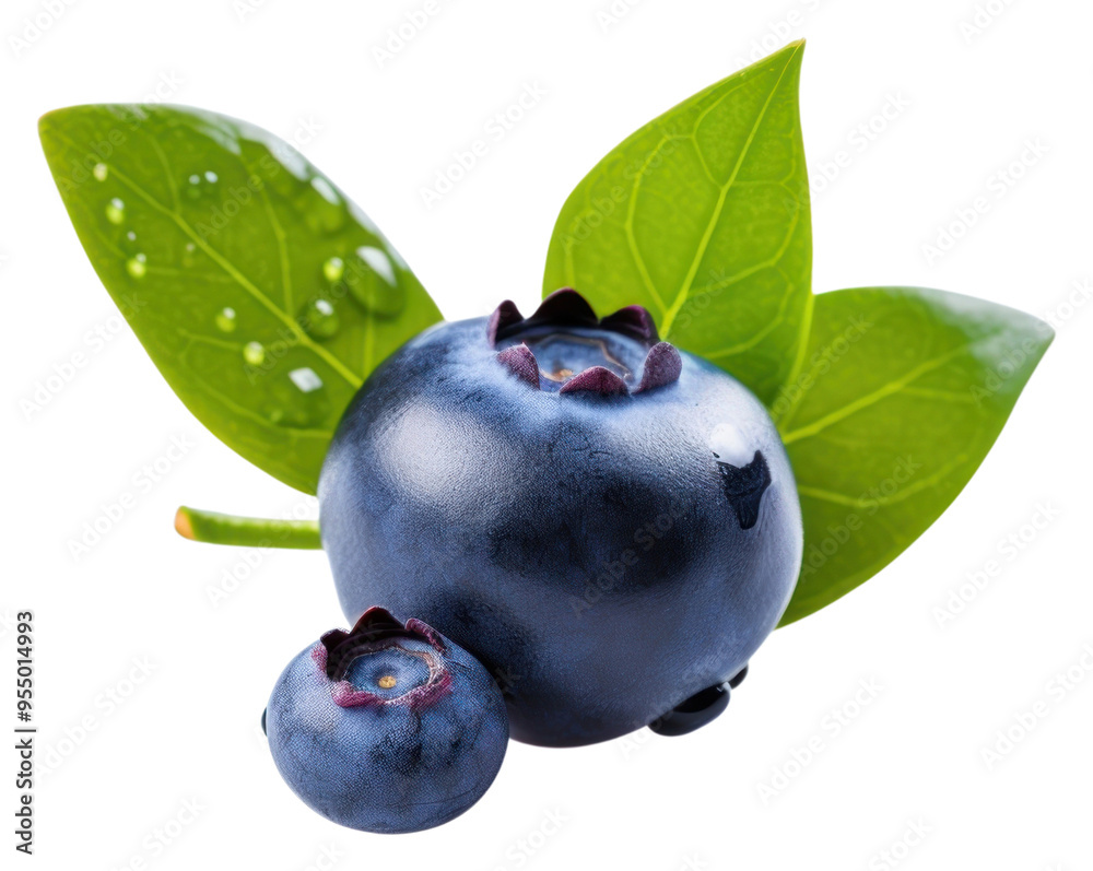 Wall mural PNG Blueberry fruit plant food.